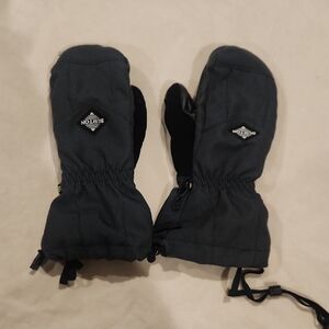 Burton Charcoal Gray Mittens